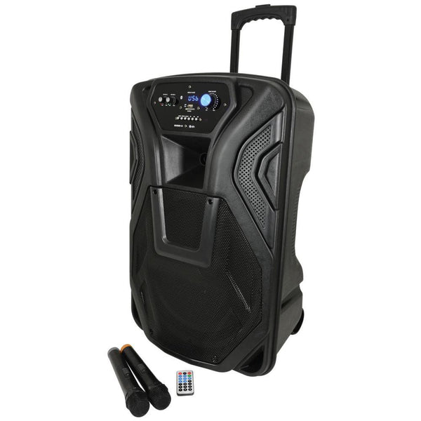 QTX Busker 12 Portable PA System - DY Pro Audio