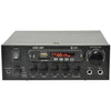 QTX KAD-2BT 55W DIGITAL STEREO AMPLIFIER Bluetooth Tuner USB SD Aux IN Mic Inpu - DY Pro Audio