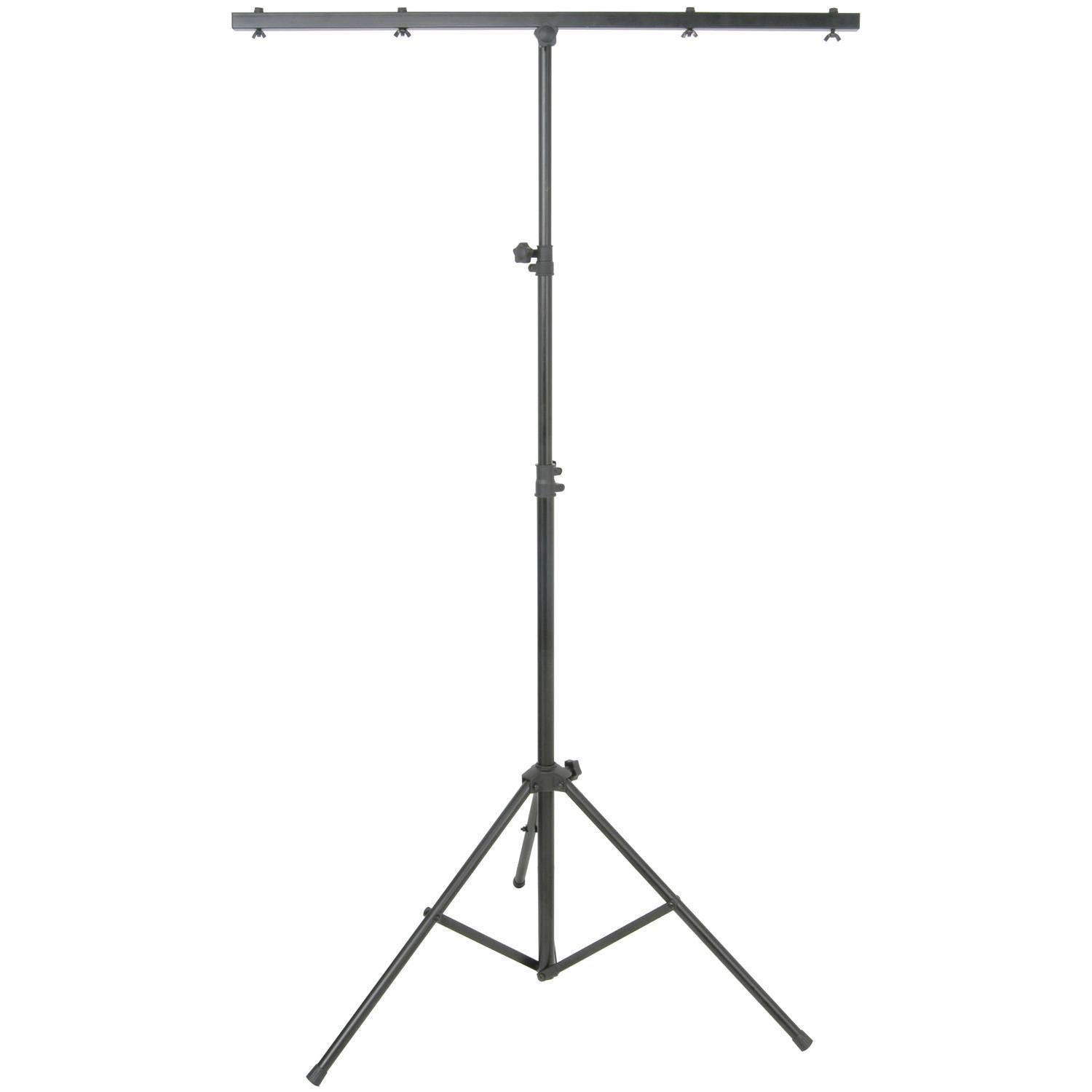 QTX LT01 Lighting Stand Tripod with T-Bar - DY Pro Audio