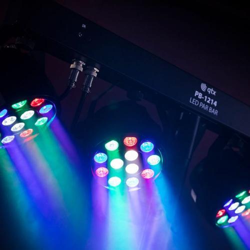 QTX PB-1214 LED Lighting PAR Bar System - DY Pro Audio