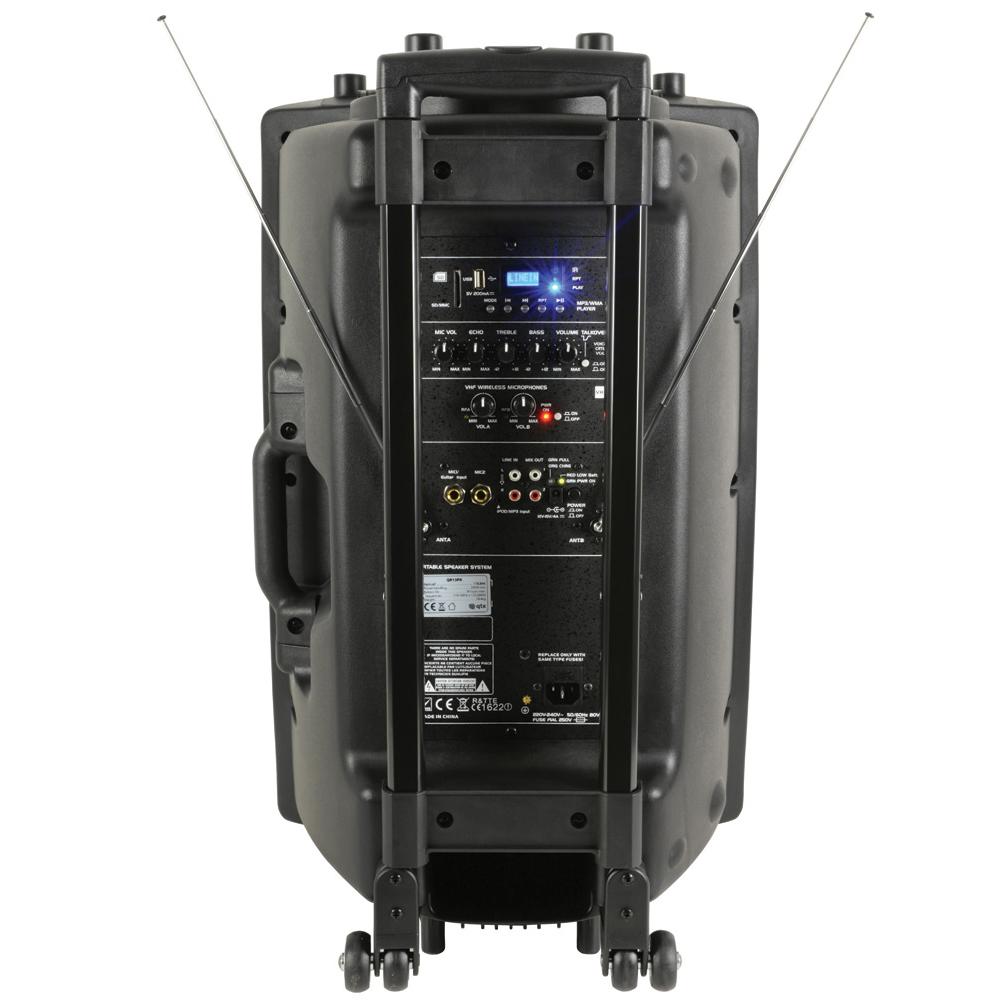 QTX QR15PA Portable PA 15 inch Portable Speaker - DY Pro Audio