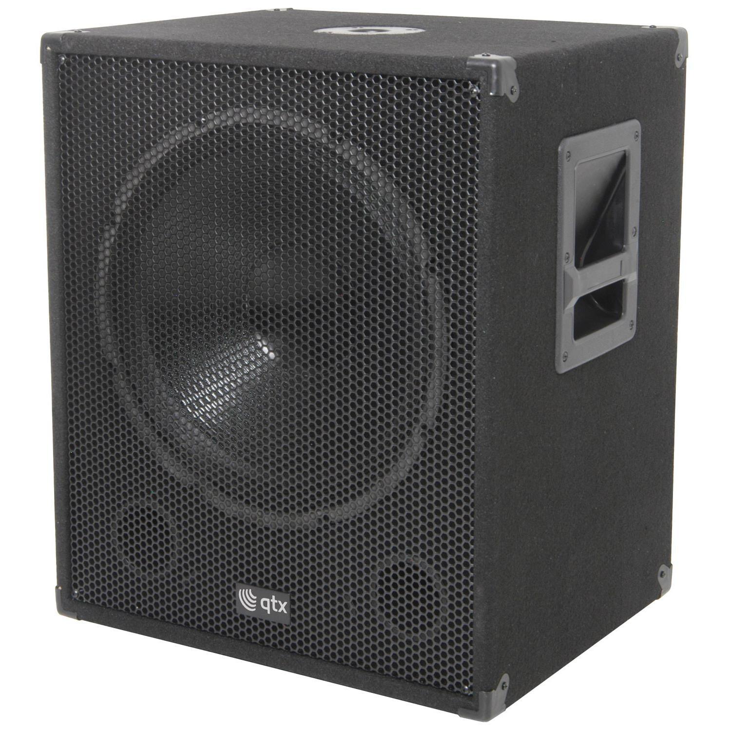 QTX QT15SA 15" Active Subwoofer - DY Pro Audio