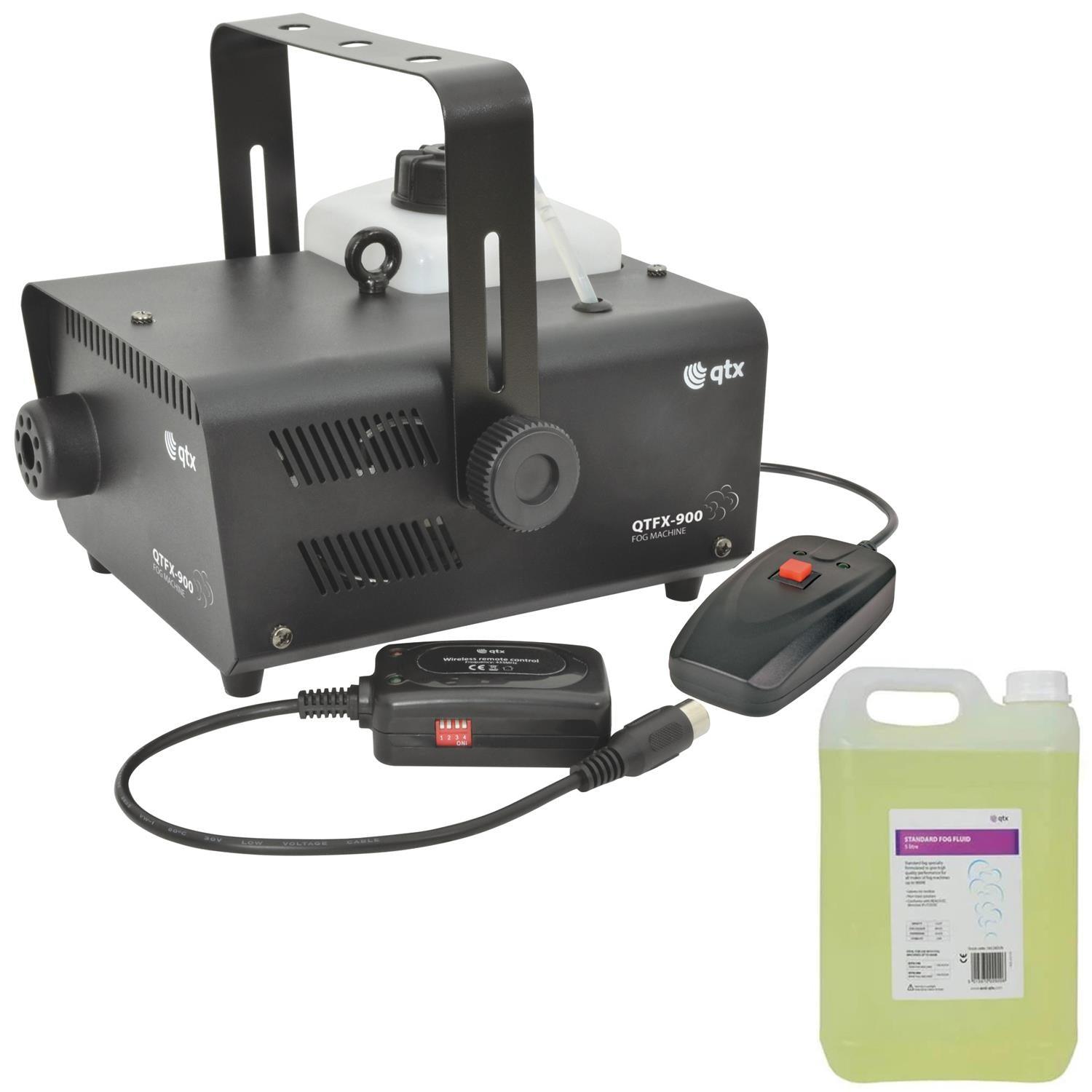 QTX QTFX-900 Fog Machine 900W With 5L Fluid - DY Pro Audio