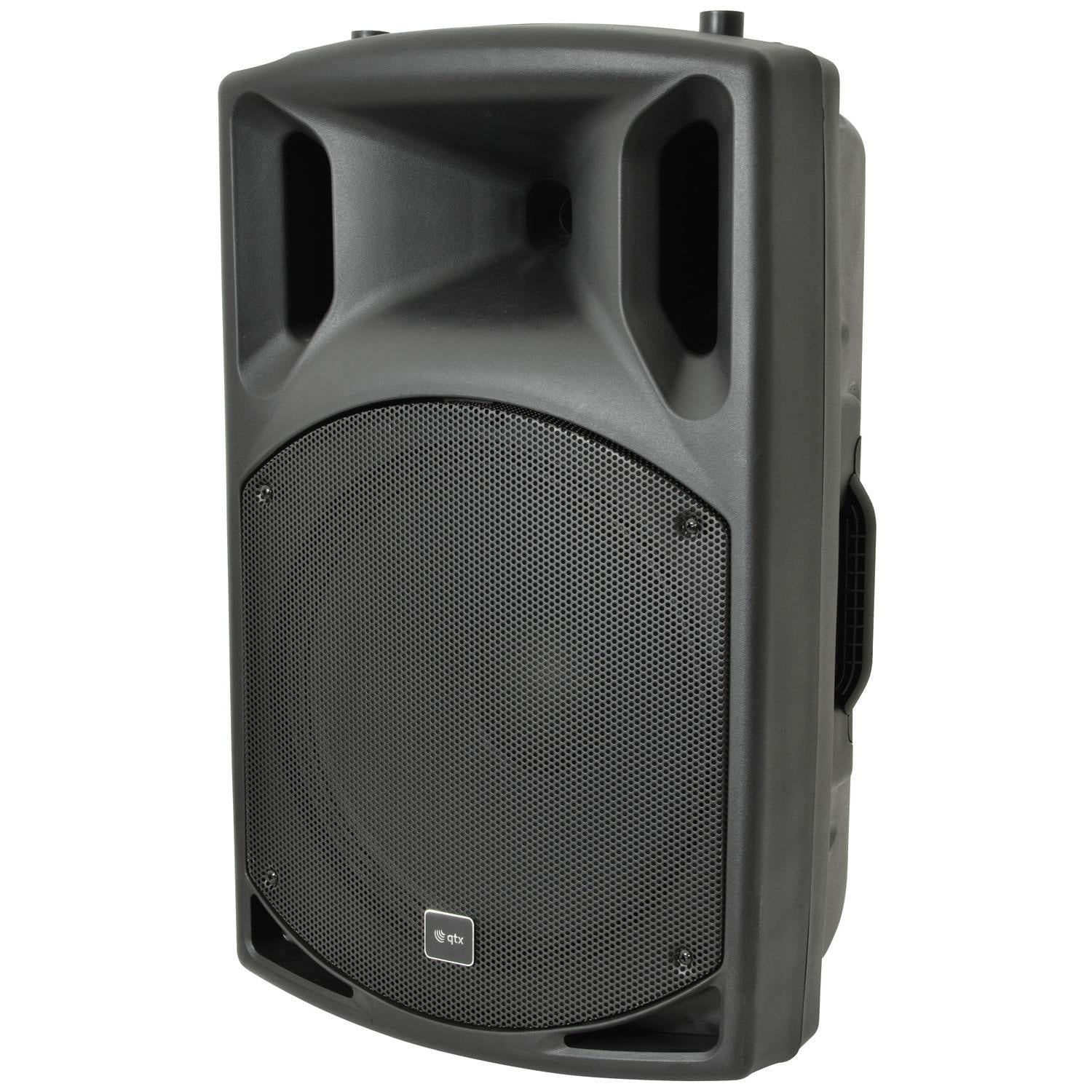 QTX QX15A 15" Active Speaker Cabinet - DY Pro Audio