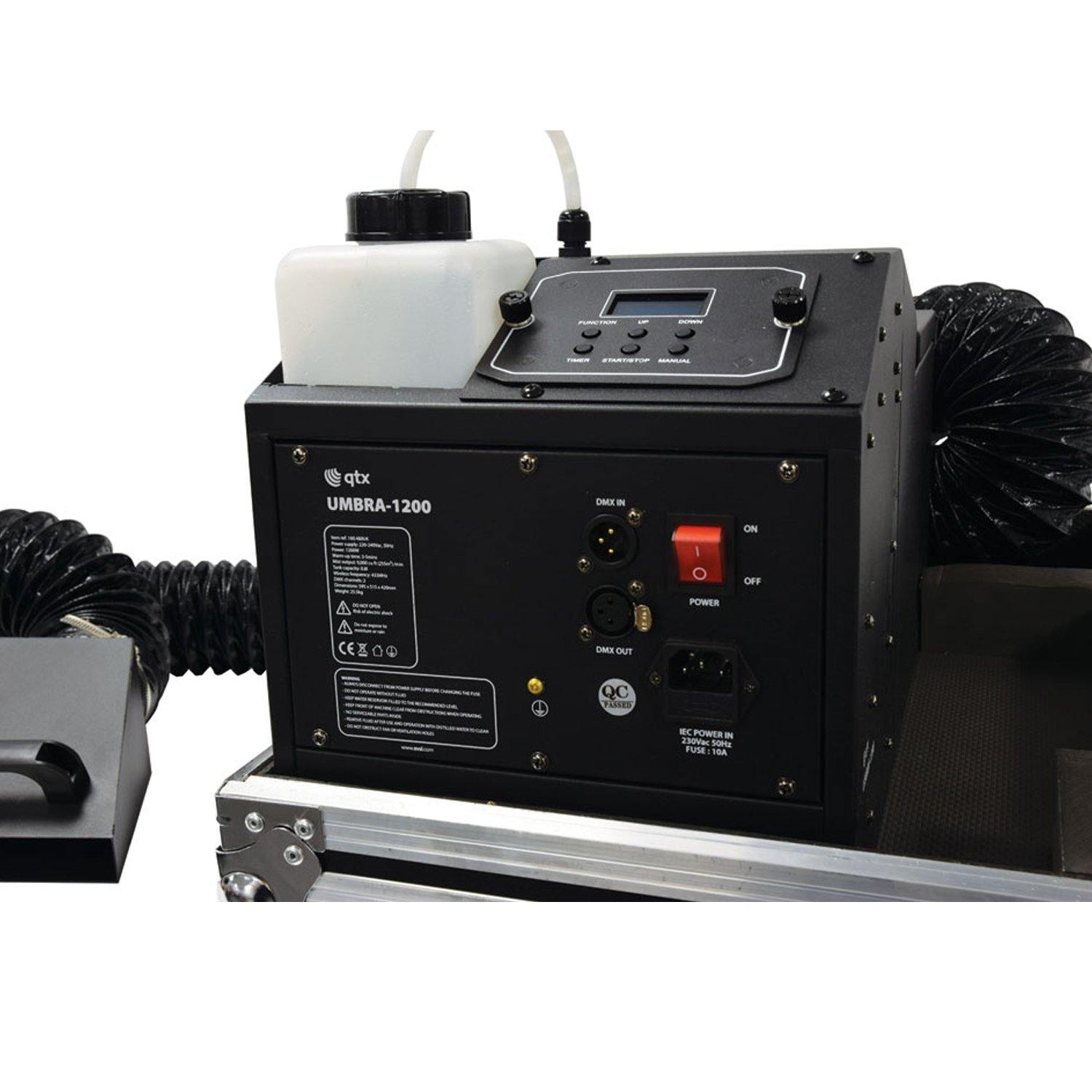 QTX Umbra 1200 Low Mist Generator - DY Pro Audio
