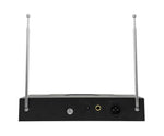 QTX VHF dual handheld wireless system - 174.1 + 175.0MHz - DY Pro Audio