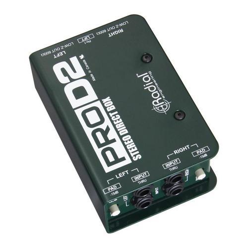 Radial ProD2 Stereo Passive DI Box - DY Pro Audio