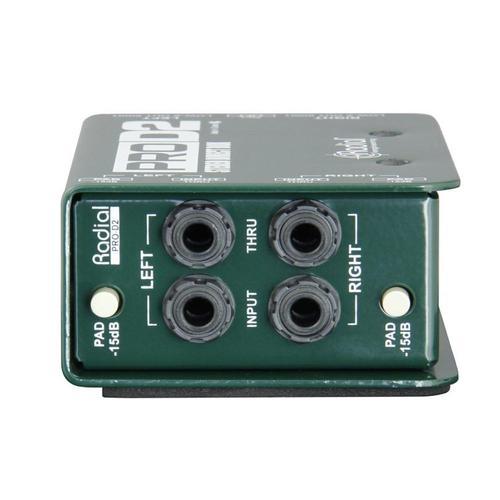 Radial ProD2 Stereo Passive DI Box - DY Pro Audio