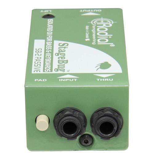 Radial StageBug SB-2 Passive DI Box for Bass & Keyboards - DY Pro Audio