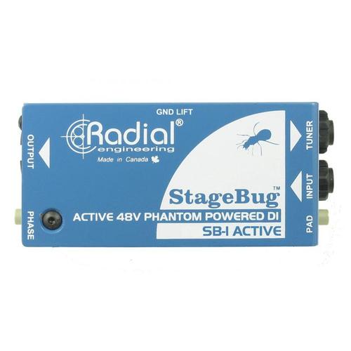Radial StageBug SB1-1 Compact Active DI for Acoustic Guitar - DY Pro Audio
