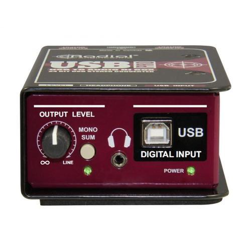 Radial USB PRO Stereo DI for USB Source - DY Pro Audio