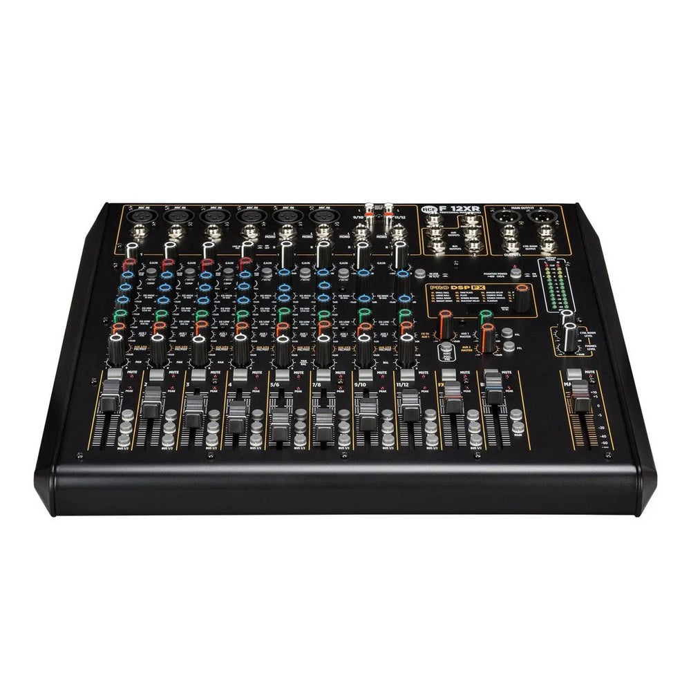 RCF F12XR 12-Channel Studio Mixing Console - DY Pro Audio
