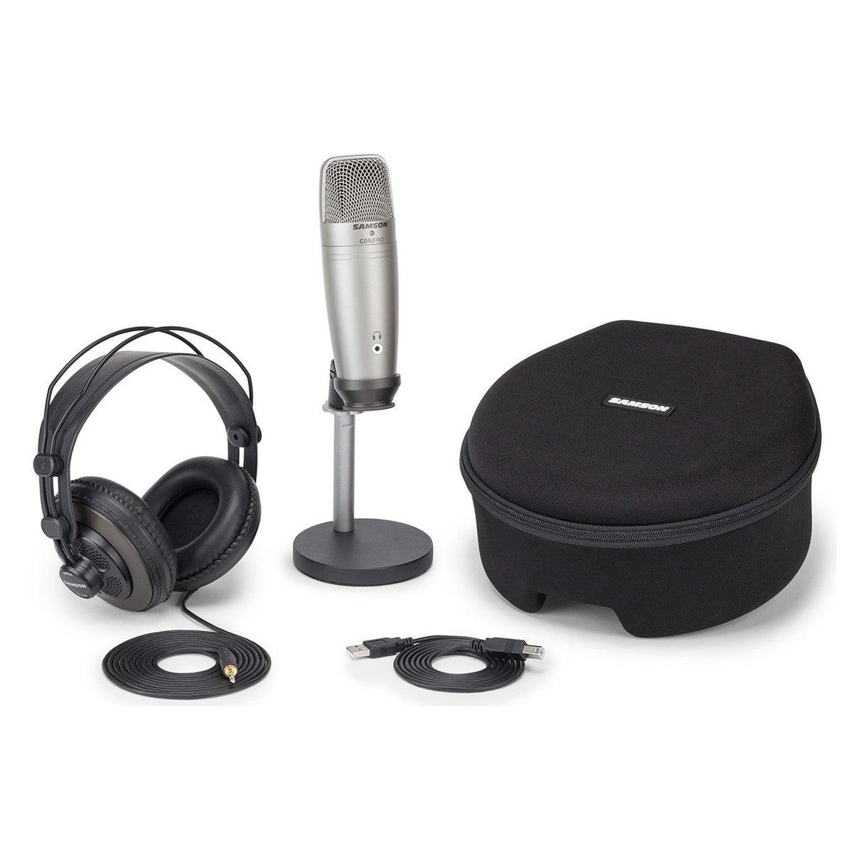 Samson C01U Pro Podcasting Pack - DY Pro Audio