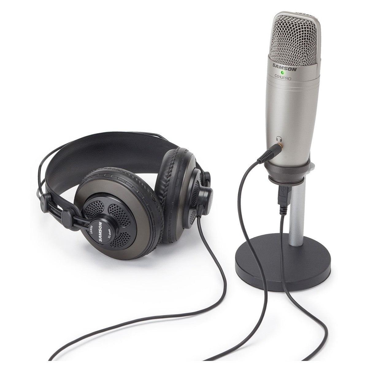 Samson C01U Pro Podcasting Pack - DY Pro Audio