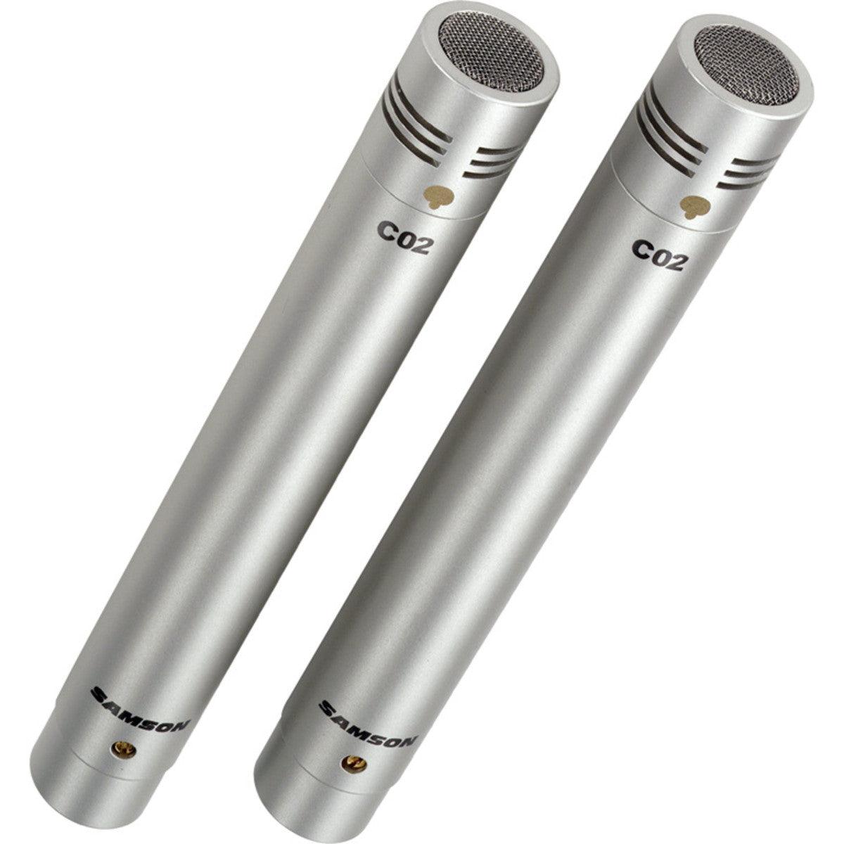 Samson CO2 Matched Pencil Condenser Microphones (Pair) - DY Pro Audio