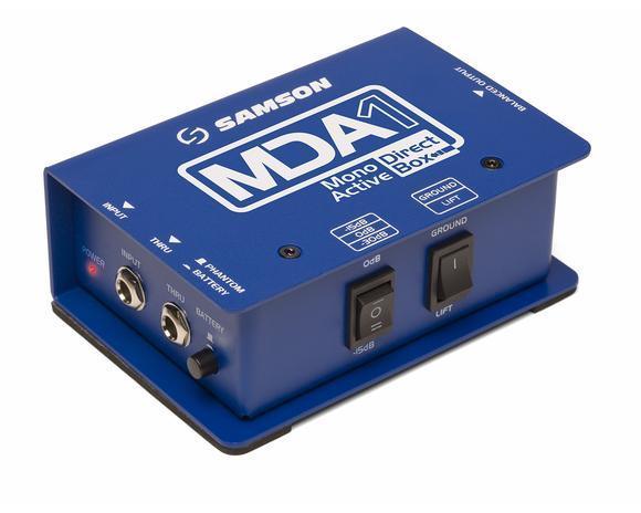 Samson S-Max MDA1 Active Mono DI Box - DY Pro Audio