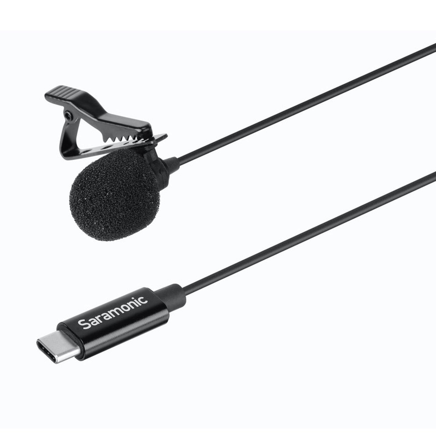 Saramonic LAVMicro U3 Lavalier Microphone with USB Type-C devices - DY Pro Audio