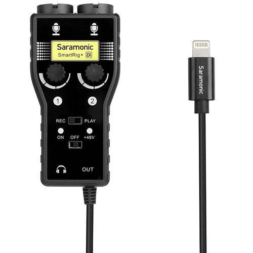 Saramonic Smart Rig + DI 2 Channel Interface TRS O-Lightining - DY Pro Audio