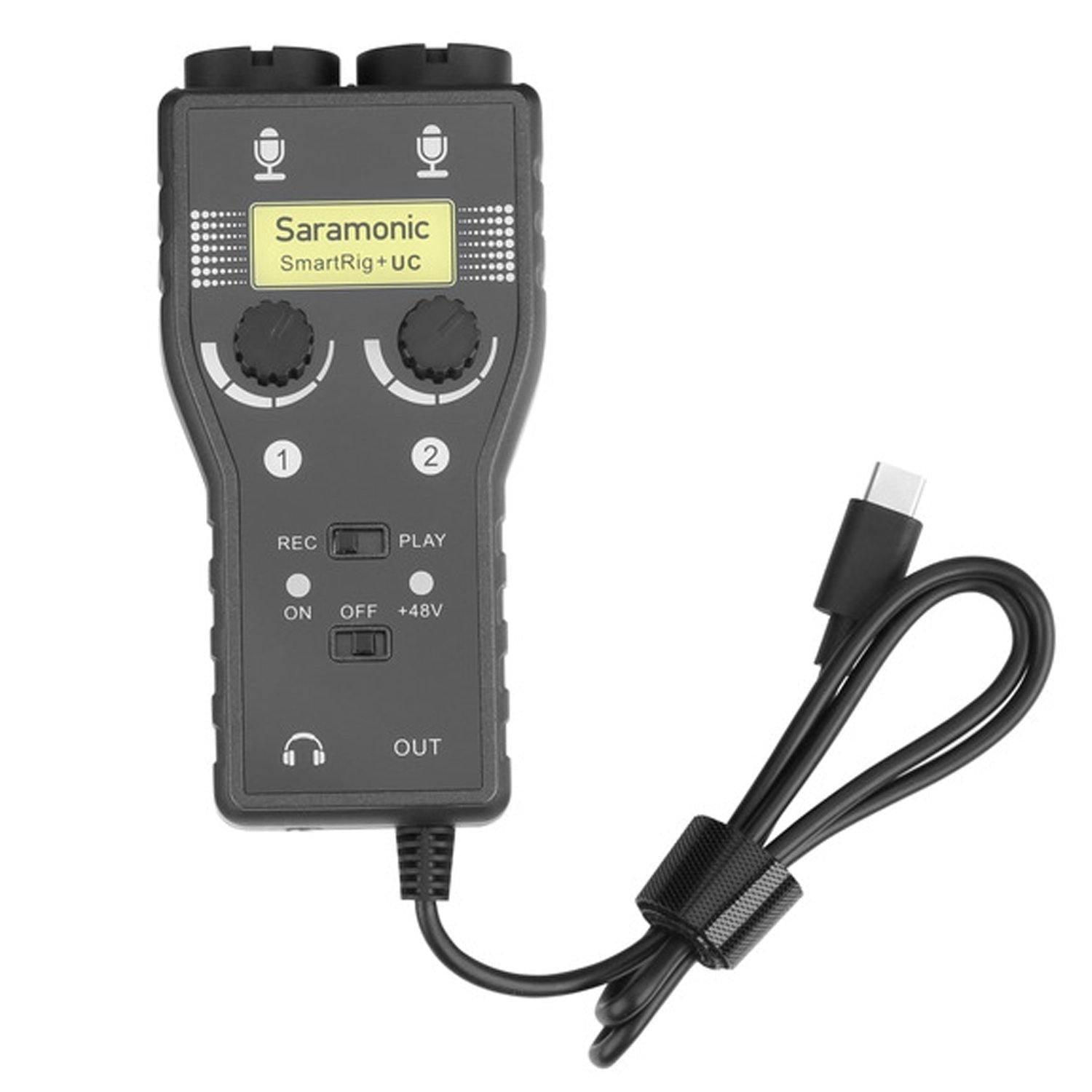 Saramonic Smart Rig + UC 2 channel Audio Interface for Andriod Type C - DY Pro Audio