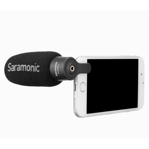 Saramonic SmartMic+ Compact Directional Microphone for iPhone & iPad - DY Pro Audio