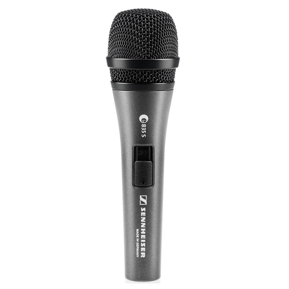Sennheiser E835-S Cardiod Microphone With Switch - DY Pro Audio