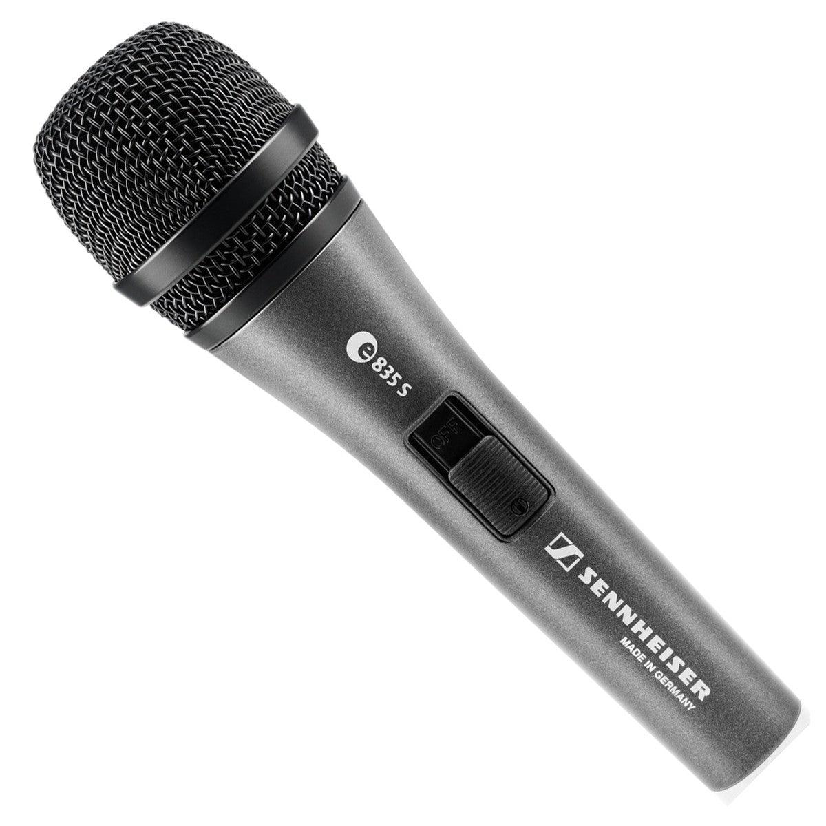 Sennheiser E835-S Cardiod Microphone With Switch - DY Pro Audio