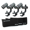 Sennheiser Evolution 3 Pack E604 Microphones - DY Pro Audio