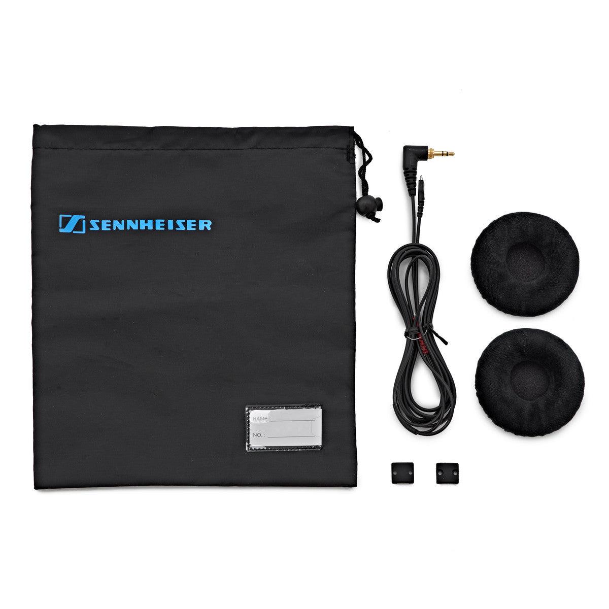 Sennheiser HD25 PLUS Headphones Split Headband + Pouch/Extra Ear Pads - DY Pro Audio