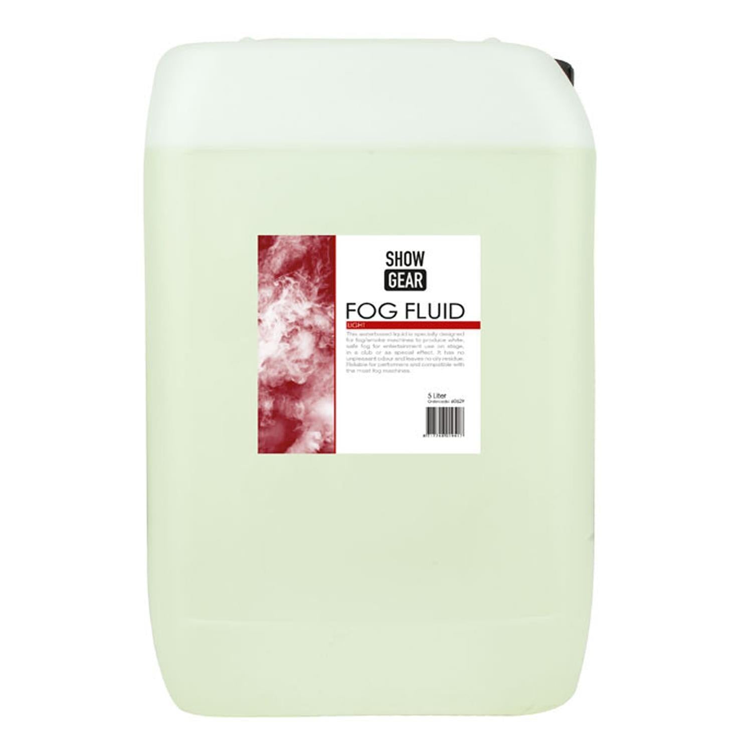 Show Gear Standard Smoke Fluid 5 Litres - DY Pro Audio