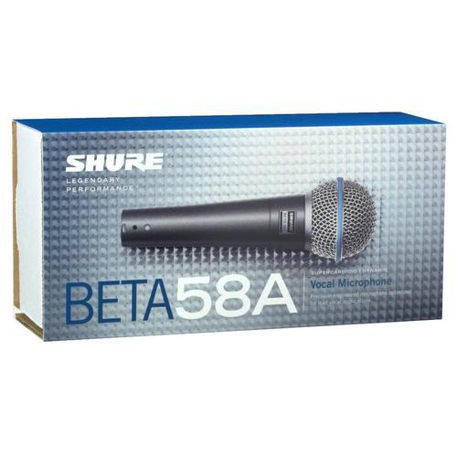 Shure Beta 58A Dynamic Vocal Microphone - DY Pro Audio