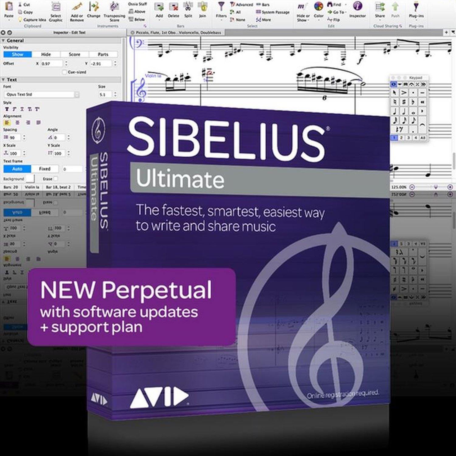 Sibelius- Ultimate Perpetual (Serial Download) - DY Pro Audio