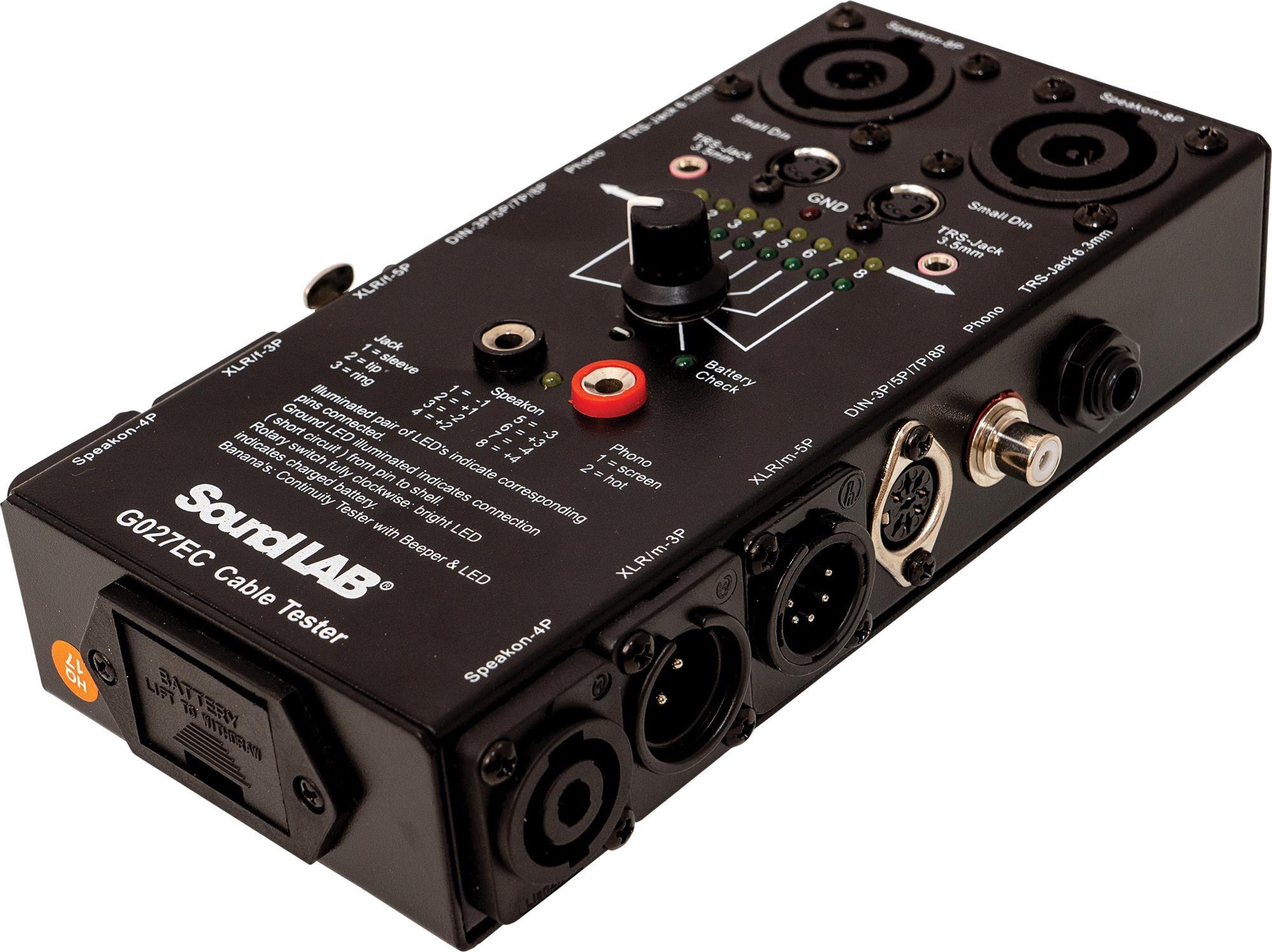 Soundlab Audio Cable Tester (Type 11) - DY Pro Audio