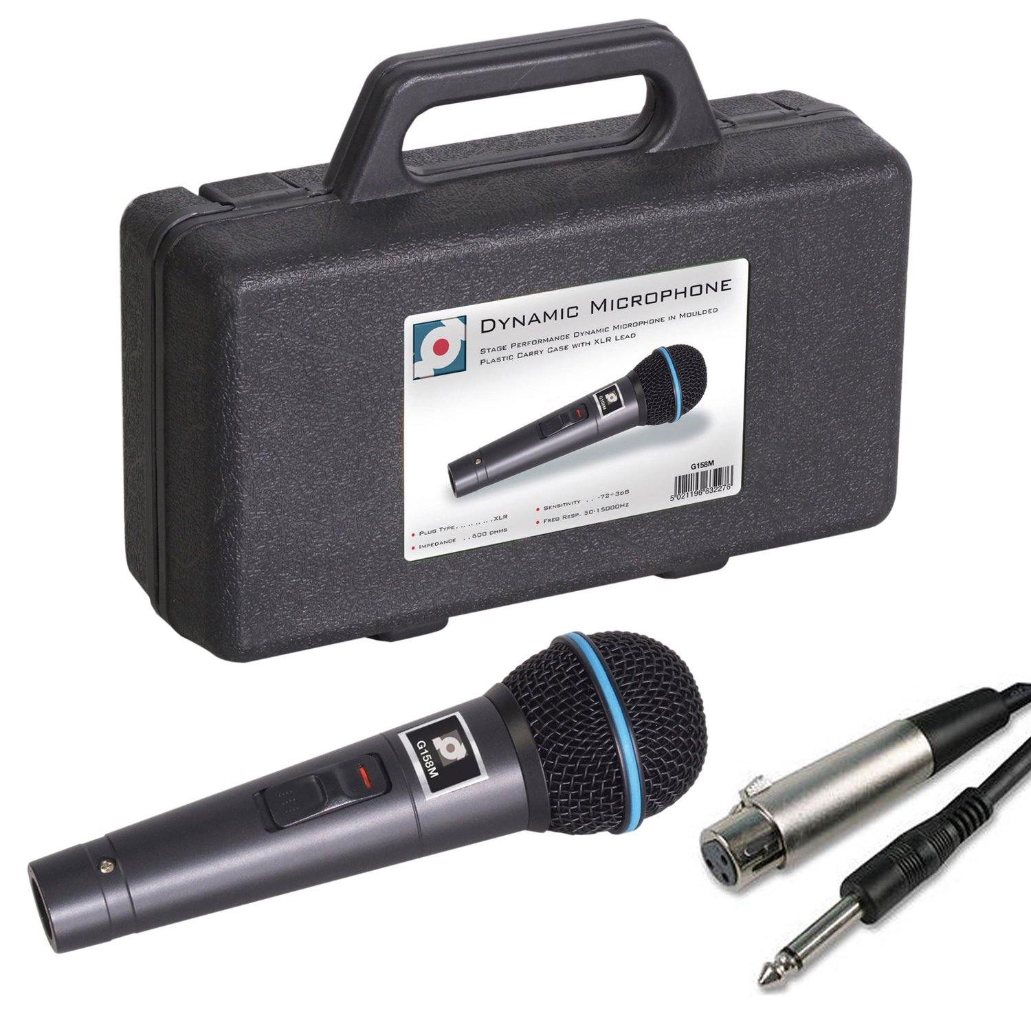 Soundlab Dynamic Microphone With Carry Case & Cable - DY Pro Audio
