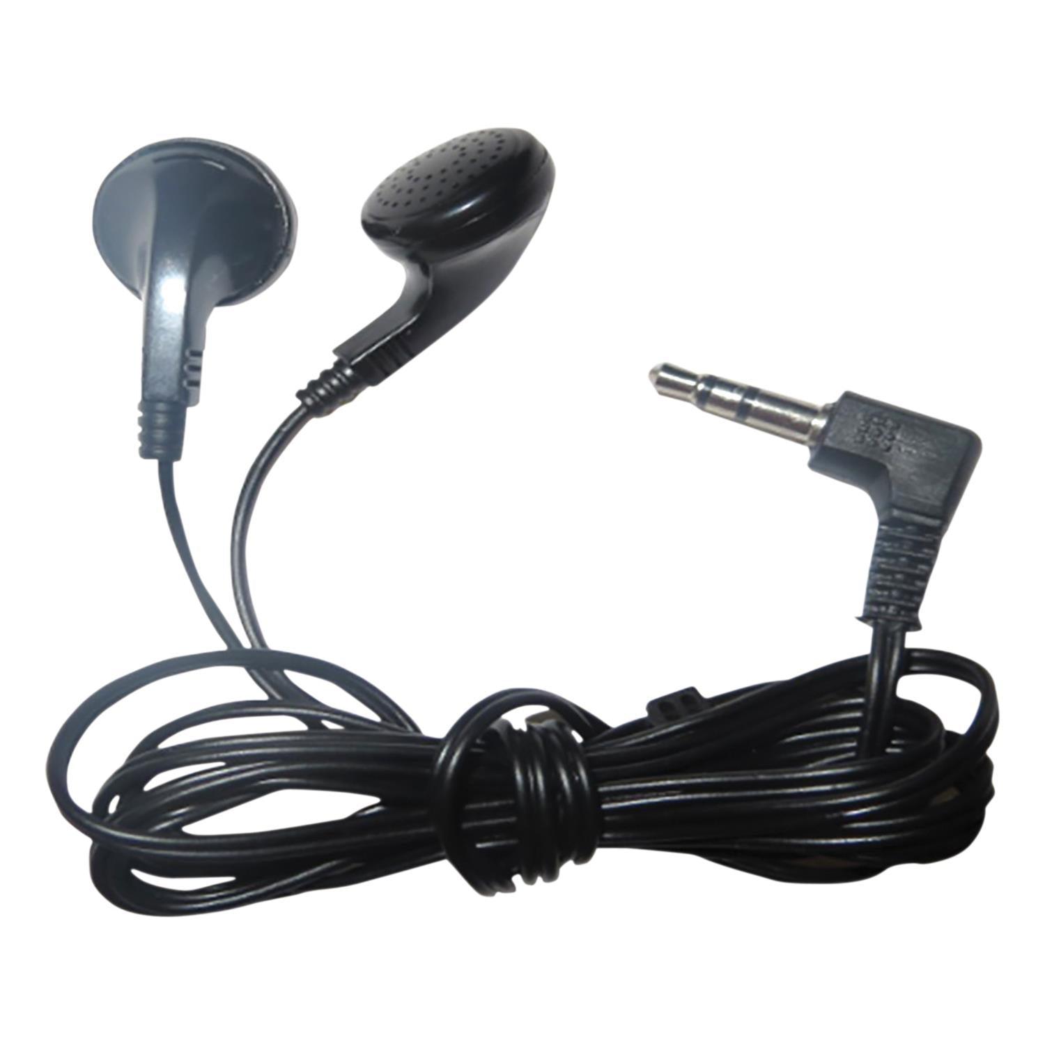 Soundlab Lightweight Stereo Black Earphones - DY Pro Audio