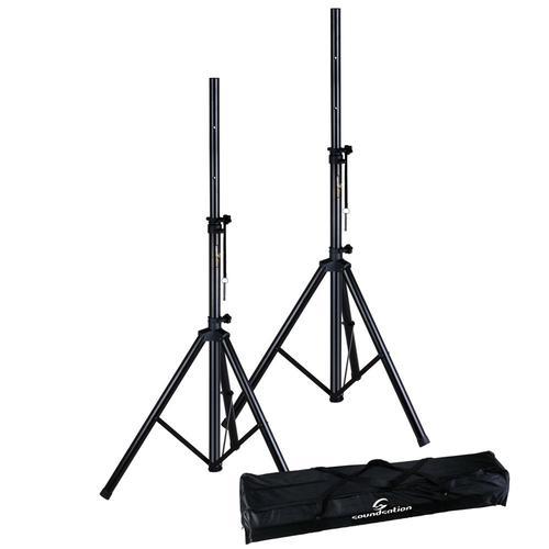 Soundsation SPST-SET70-BK Speaker Stand Kit with Bag - DY Pro Audio