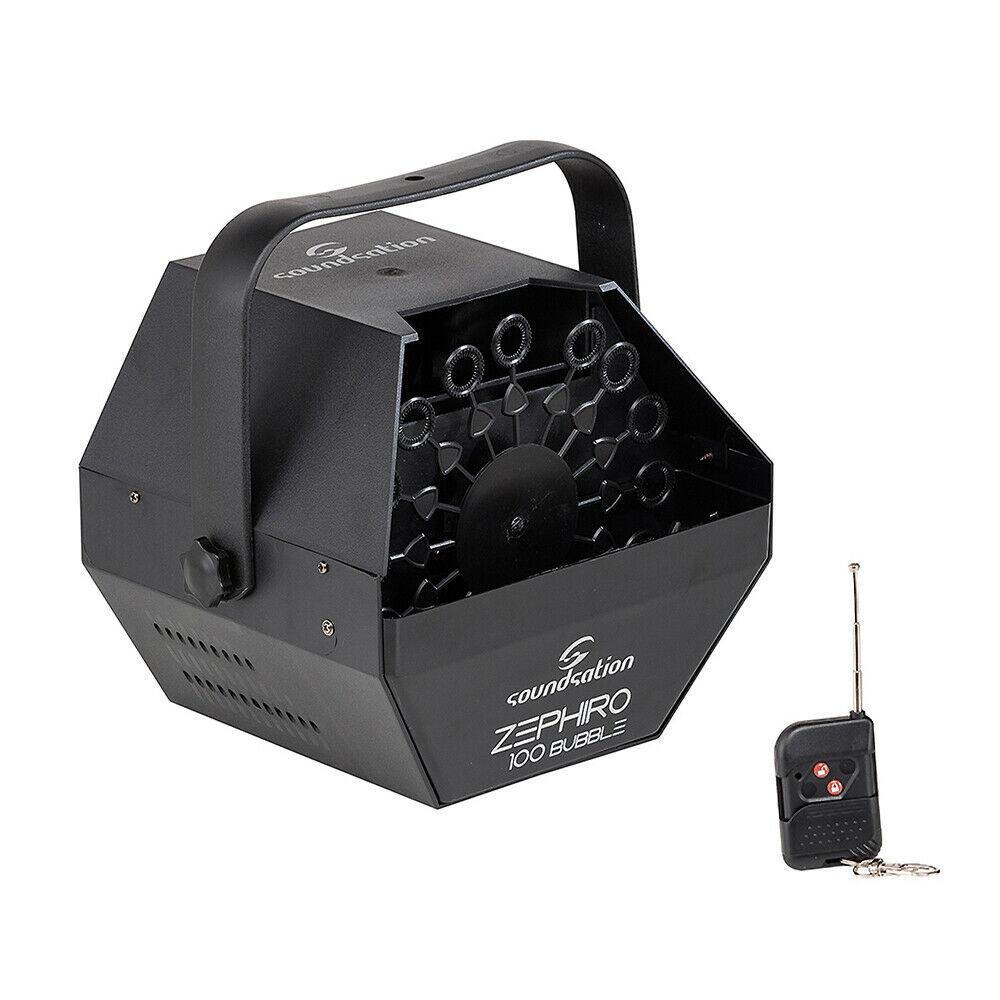 Soundsation Zephiro 100 Compact Bubble Machine inc Wireless Remote Control - DY Pro Audio