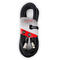 Stagecore CORE 350 20m XLR Microphone Cable Black - DY Pro Audio
