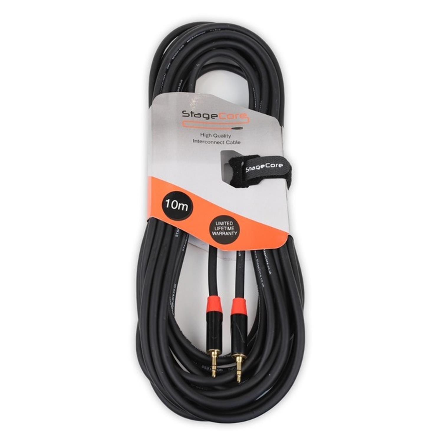 StageCore iCORE140LU10 10m 3.5mm to 3.5mm Cable - DY Pro Audio