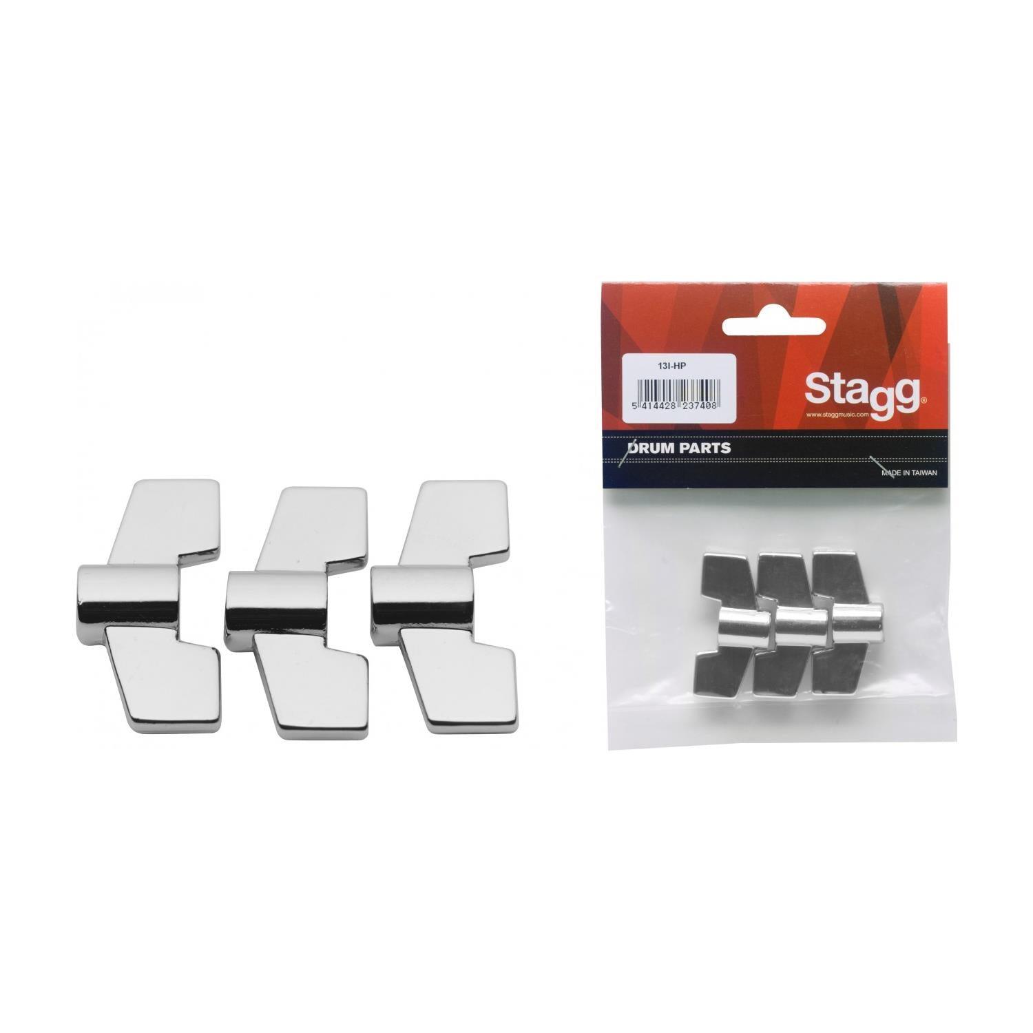 Stagg 13I-HP Drum Hardware 8mm Wing Nuts - DY Pro Audio