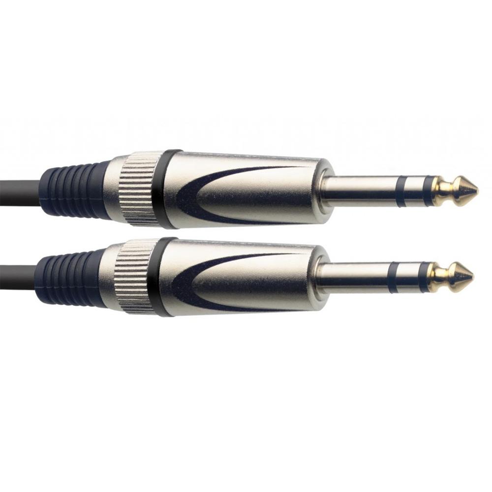 Stagg 1m Stereo Jack Cable | SAC1PS DL - DY Pro Audio