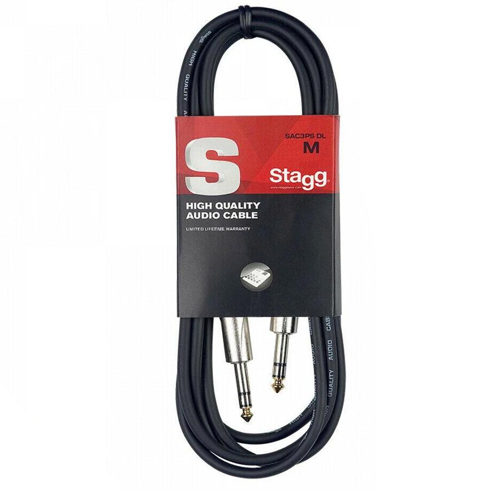 Stagg 3m Stereo Jack Cable | SAC3PS DL - DY Pro Audio