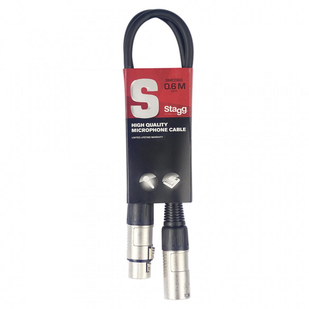 Stagg 60cm Microphone XLR Cable | SMC060 - DY Pro Audio