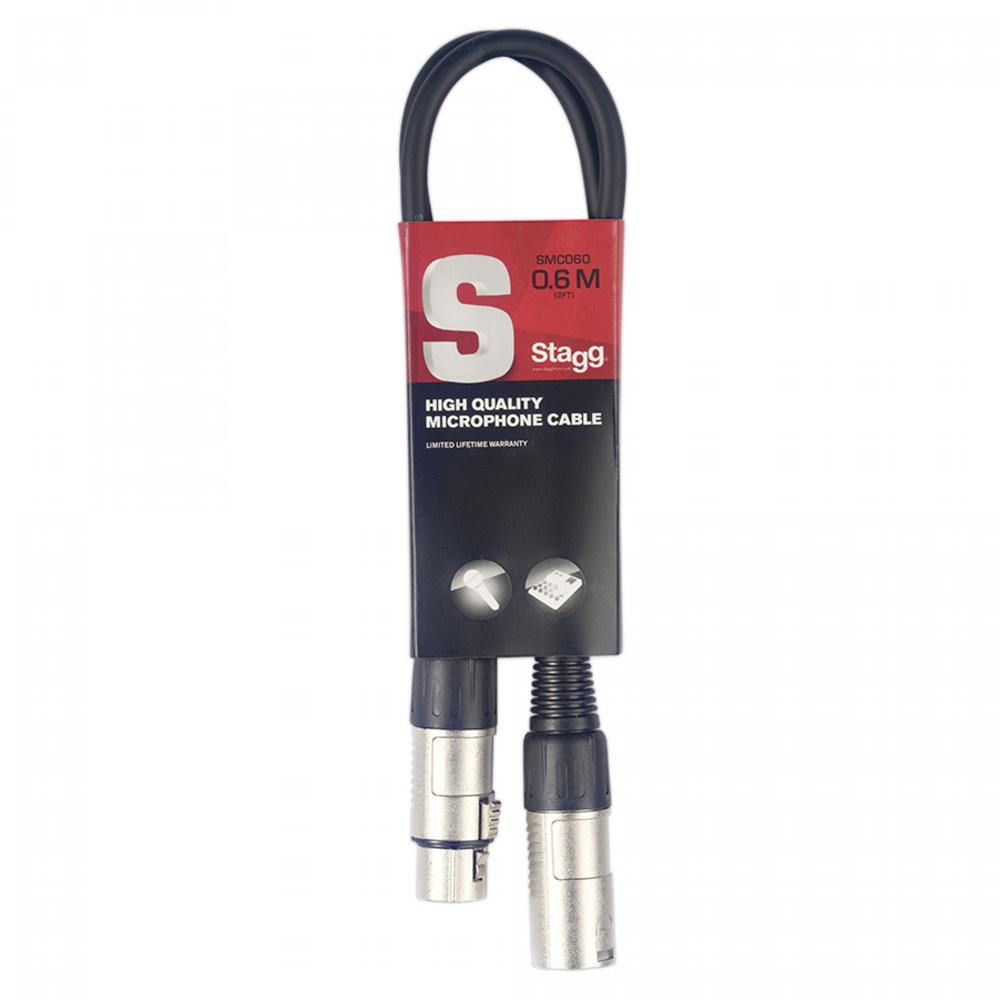 Stagg 60cm Microphone XLR Cable | SMC060 - DY Pro Audio
