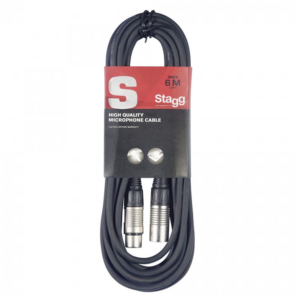 Stagg 6m Microphone XLR Cable - DY Pro Audio