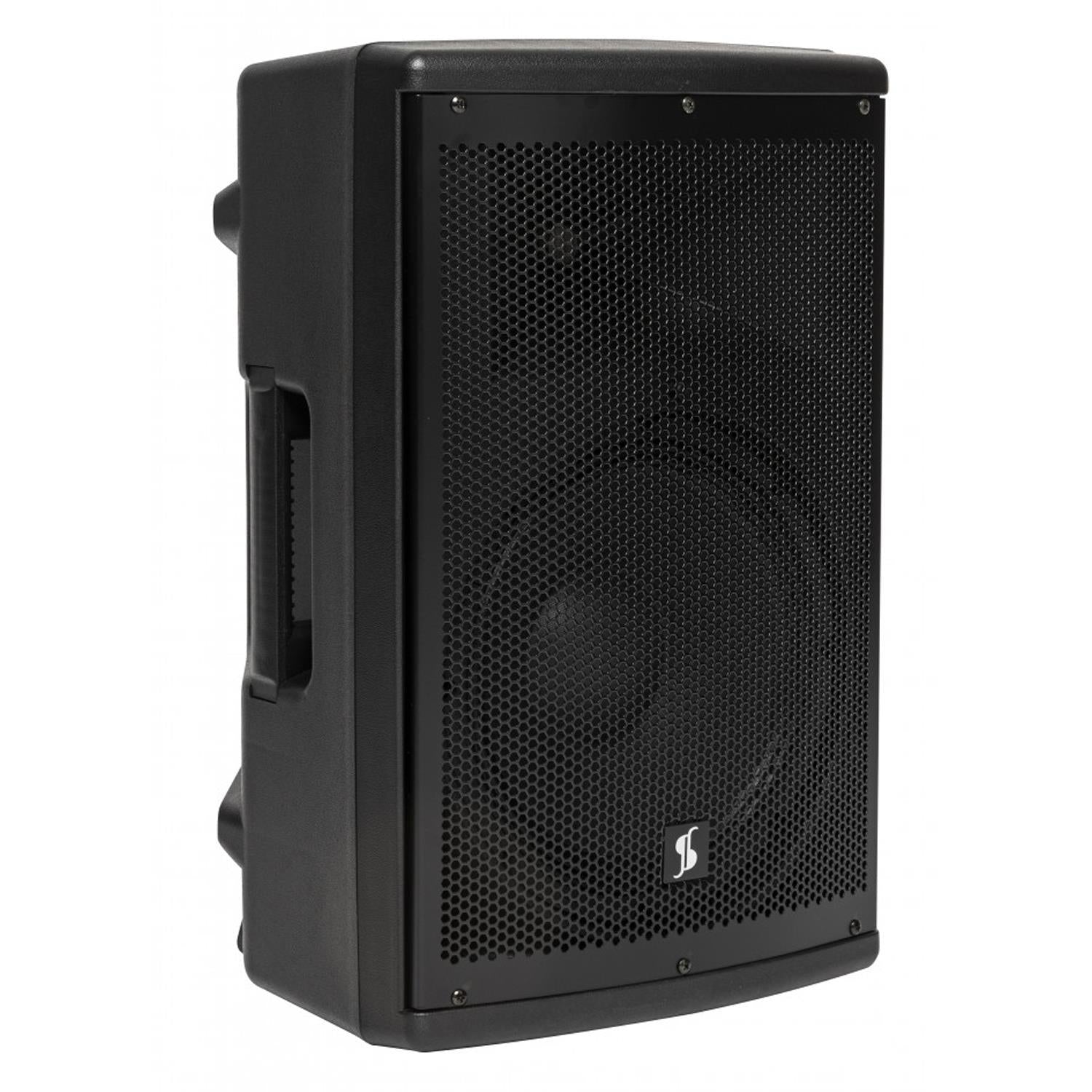 Stagg AS12 12" 300w Battery Powered Active Speaker with Bluetooth, UHF Mic - DY Pro Audio