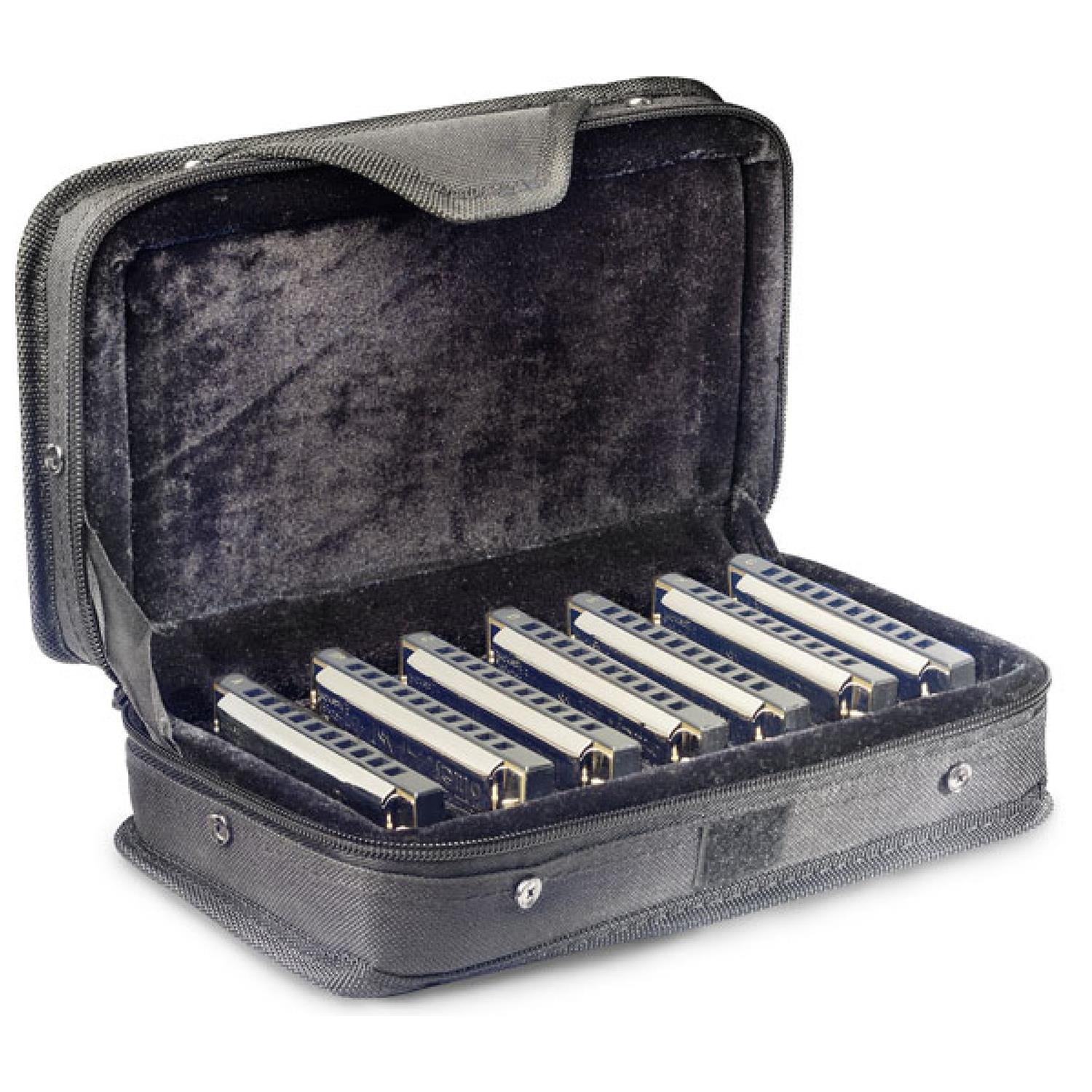 Stagg BJH-B20 SET1 Howlin Harp Blues Harmonica Set with Case - DY Pro Audio