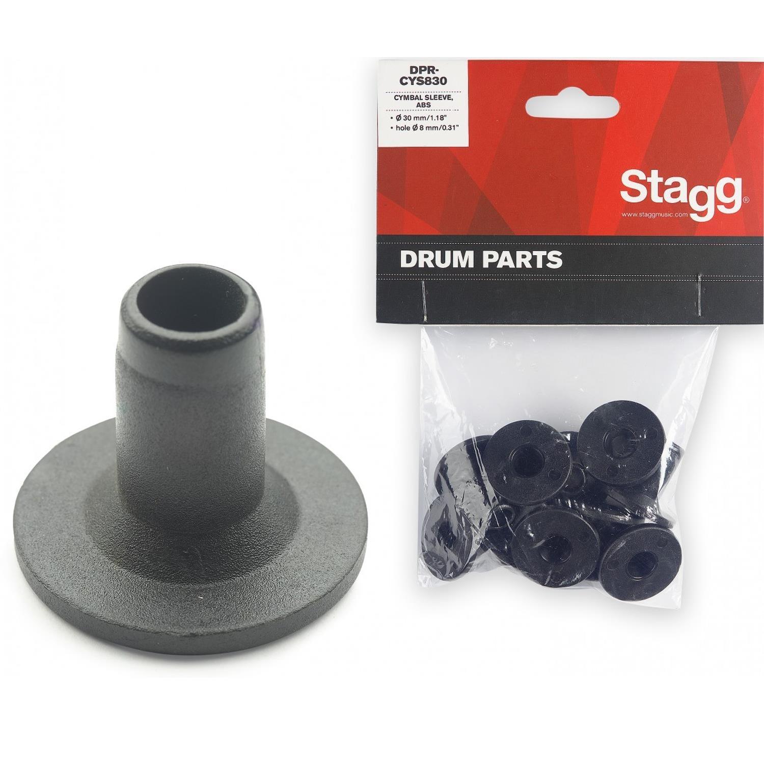Stagg Cymbal Sleeve Nylon 8mm (Pack of 10) - DY Pro Audio
