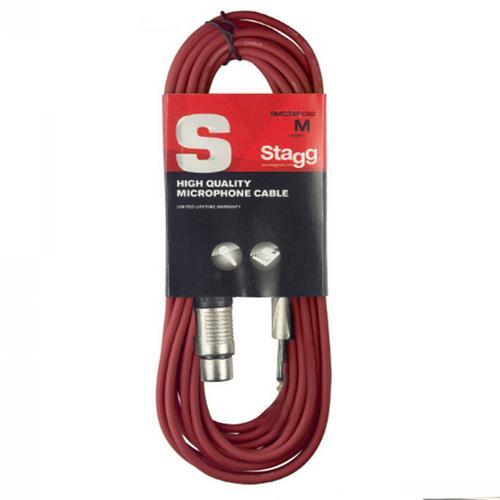 Stagg Female XLR to 1/4 Mono Jack Microphone Cable 3m - DY Pro Audio