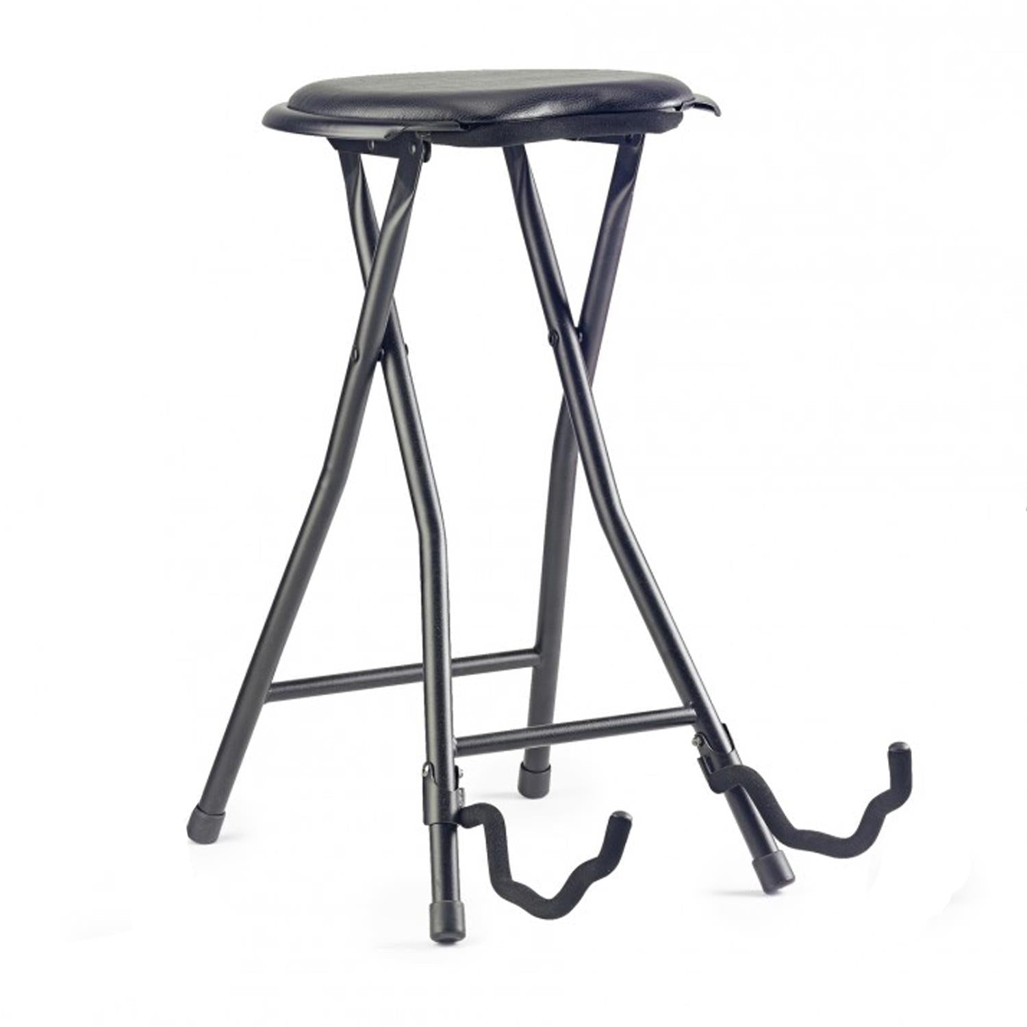 Stagg GIST-300 Foldable Guitar Stool with Stand - DY Pro Audio