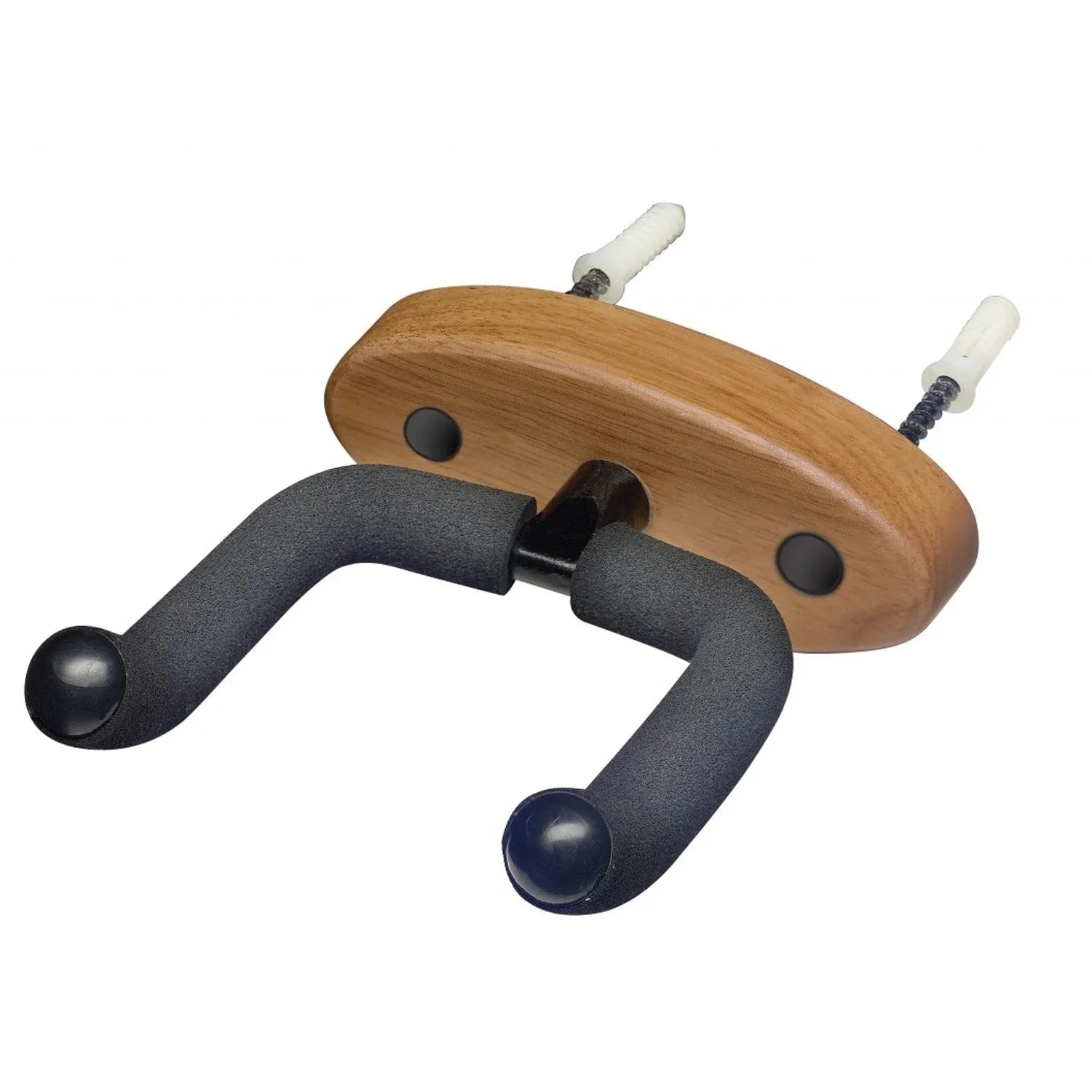 Stagg Guitar Wall Hanger GUH-WN OVA Wall Mounted Hanger Wood - DY Pro Audio